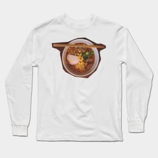 Ramen Cup Photo Art Long Sleeve T-Shirt